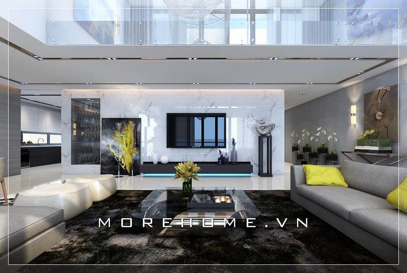 Thiết kế phòng khách chung cư cao cấp cho không gian sống hoàn hảo